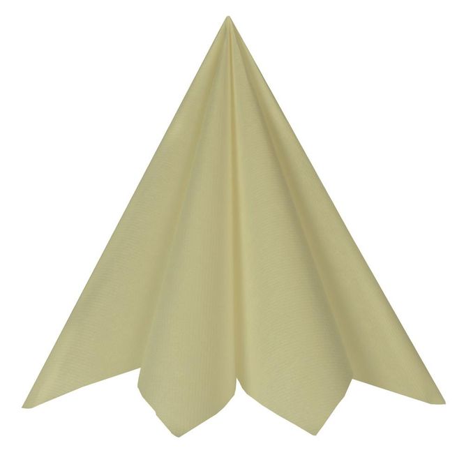 Hovedbilde Servietter Luksus Textile Touch - Champagne 20 ...