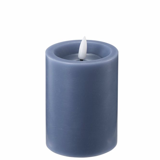 Hovedbilde Led lys - Kubbelys Jeans Blue 7,5x10 cm 