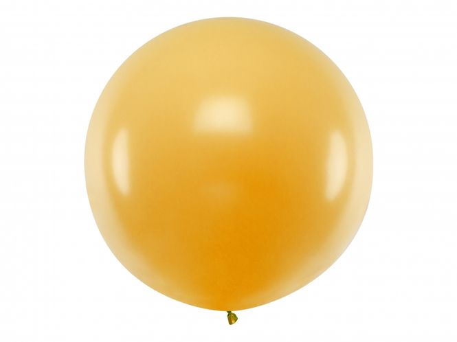Hovedbilde Jumbo ballong 100 cm - Gull metallic