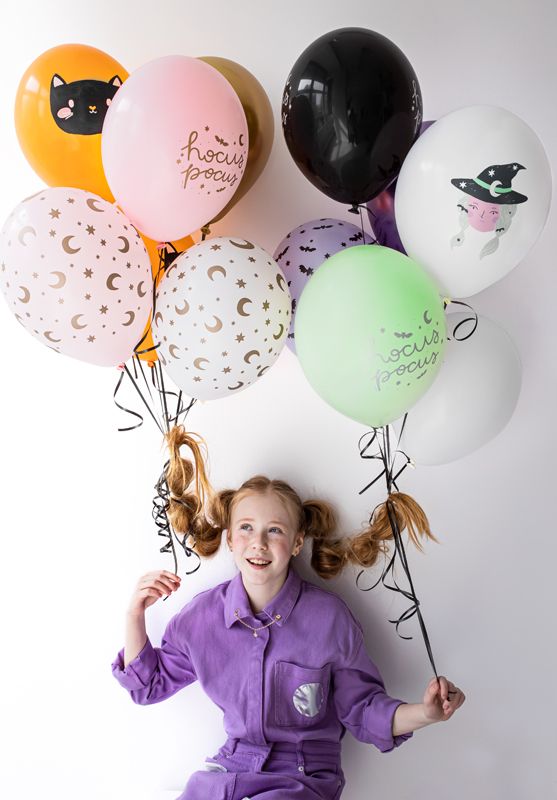 Ballonger 30 cm, Heks, 6 stk.