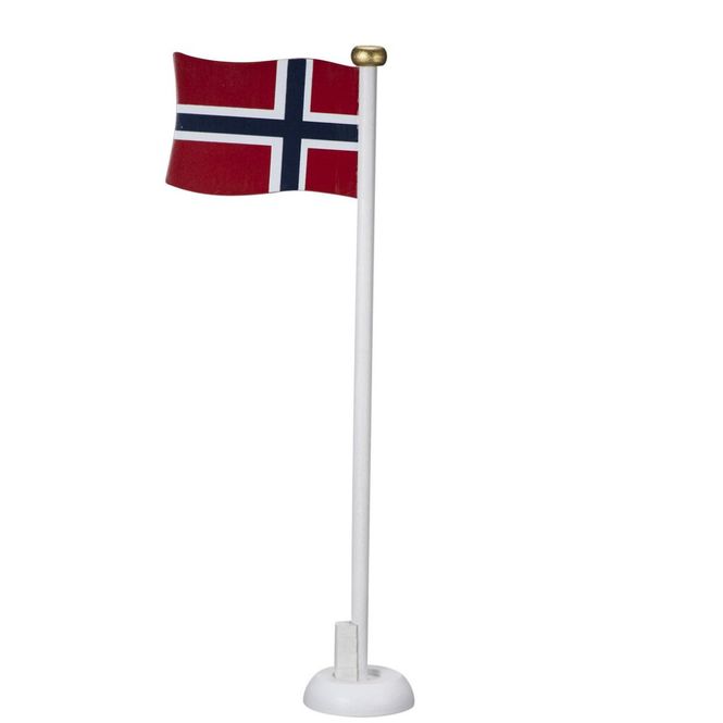 Hovedbilde Bordflagg Norge 30 cm – norsk flagg på ...
