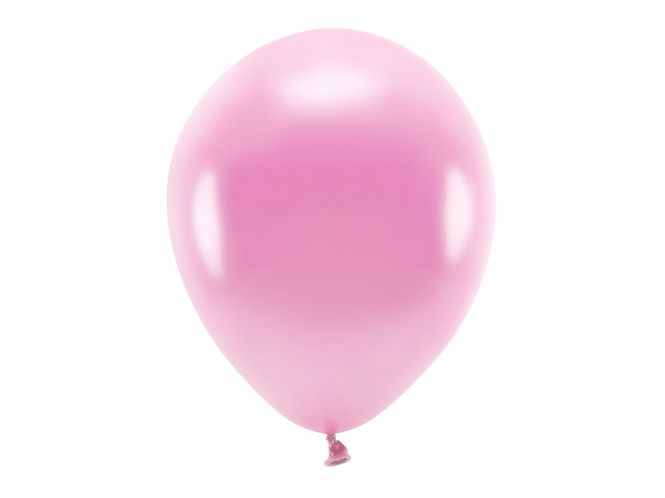 Hovedbilde ECO Ballonger 10 Stk, 30cm - Metallisk, Rosa