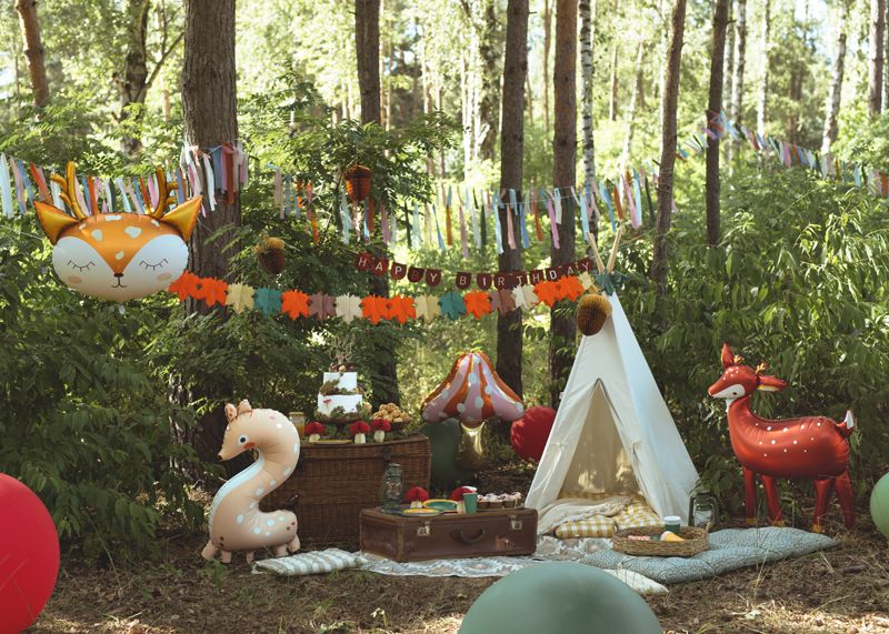 Folieballong tall 2 Rådyr