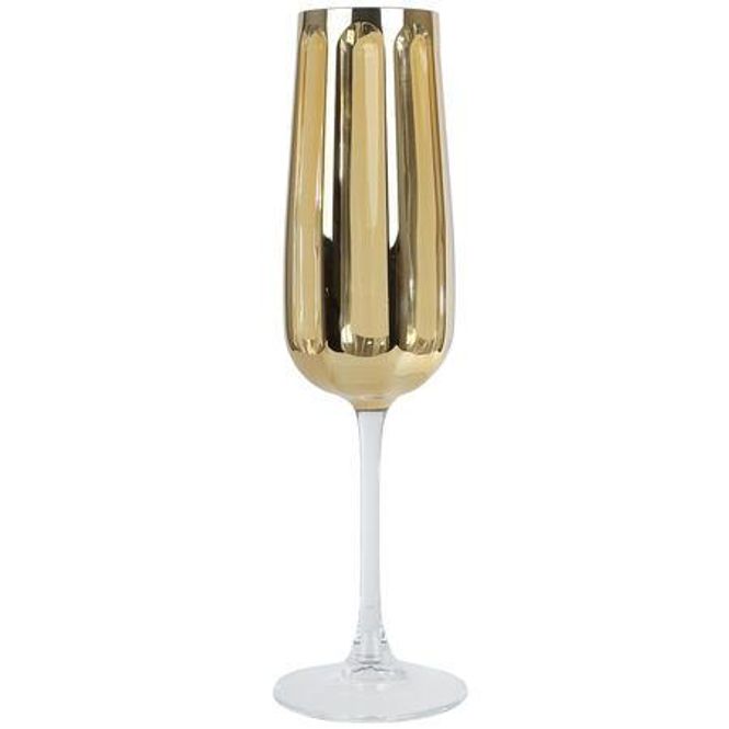 Hovedbilde Champagneglass i gull  glass 24 cm