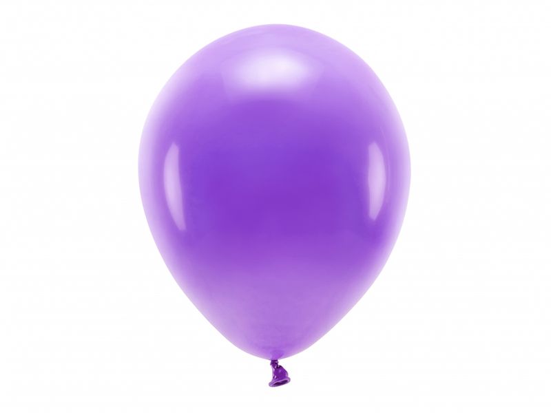ECO Ballonger 10 Stk, 30cm - Pastell, Fiolett
