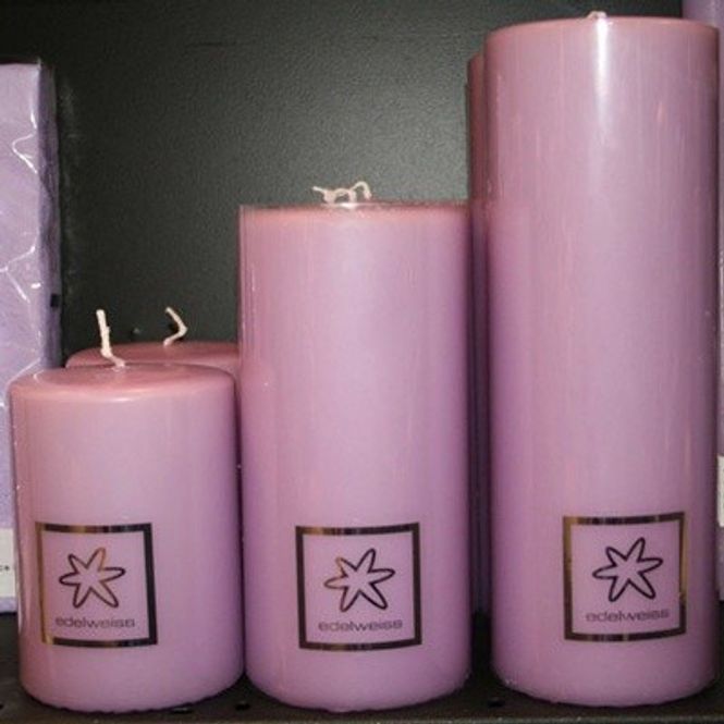 Hovedbilde Kubbelys 7x20cm Lys Lilla