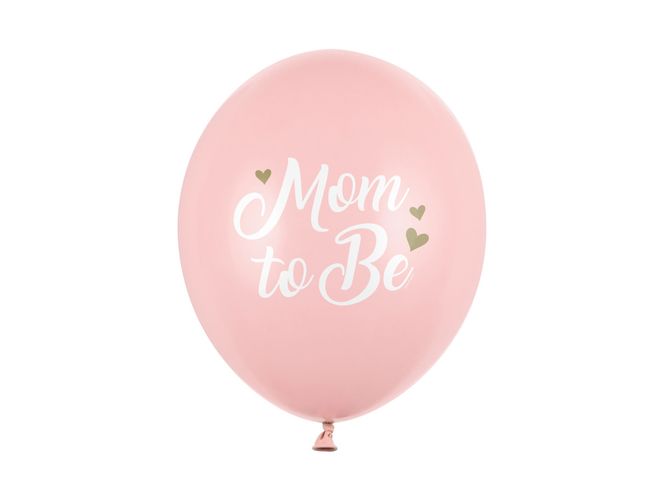 Hovedbilde Ballonger Mom to Be  pastell lys rosa, 30 cm, 6 ...