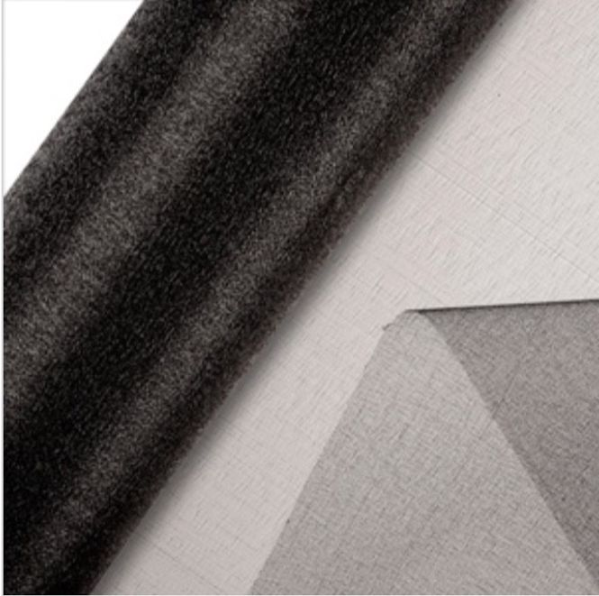 Hovedbilde Organza Svart 25m Snow Sheer