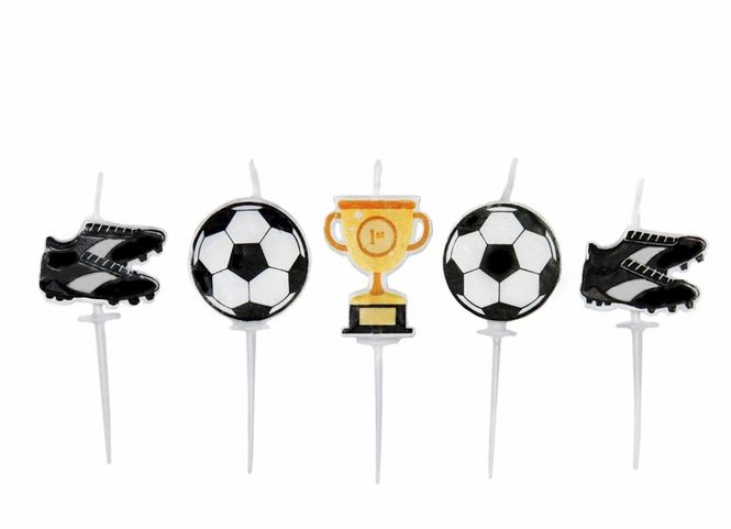 Hovedbilde Kakelys Fotballtema 5 stk