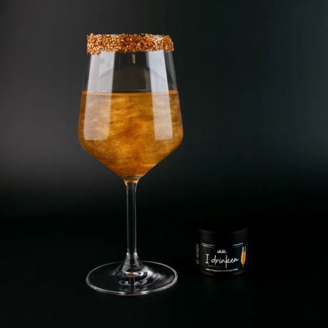 Hovedbilde Glitterfarge i Drinken - Golddigger