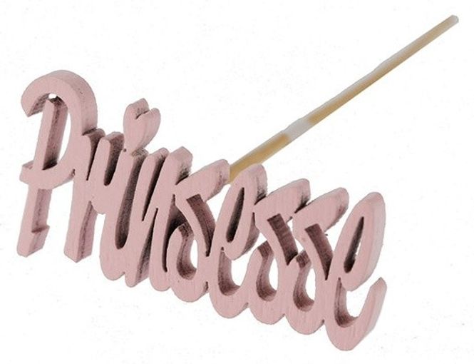 Hovedbilde PRINSESSE i tre lys rosa på pinne