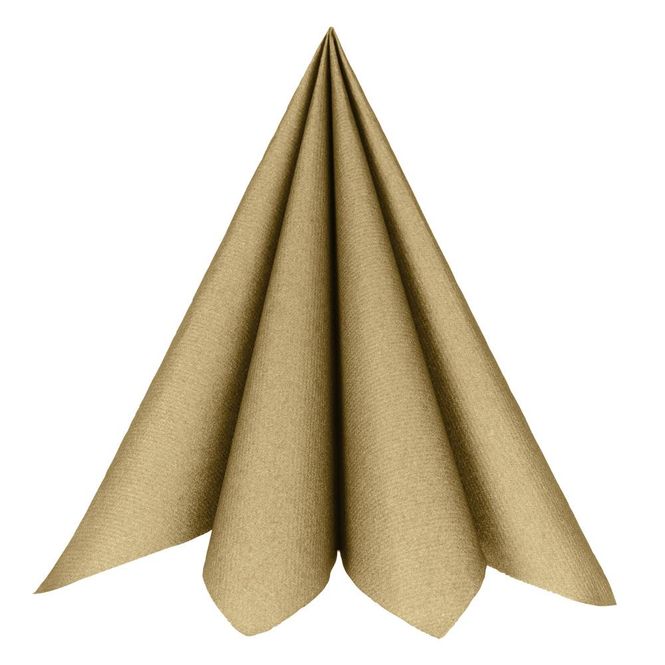 Hovedbilde Servietter Luksus Textile Touch - Brun natur 20 ...