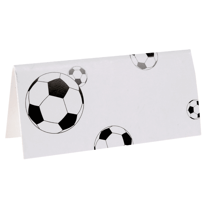 Hovedbilde Bordkort fotball hvit