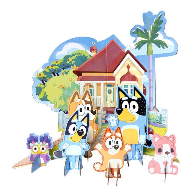 Hovedbilde Bluey  Borddekorasjonskit i papir (7 deler)