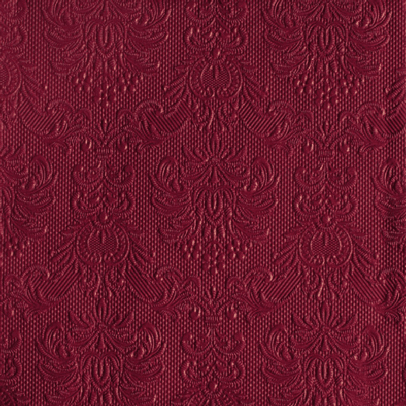 Servietter Elegance Rubinrød - middag