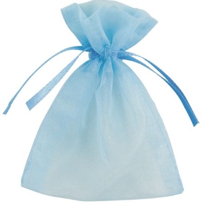 Hovedbilde Organza pose Blå