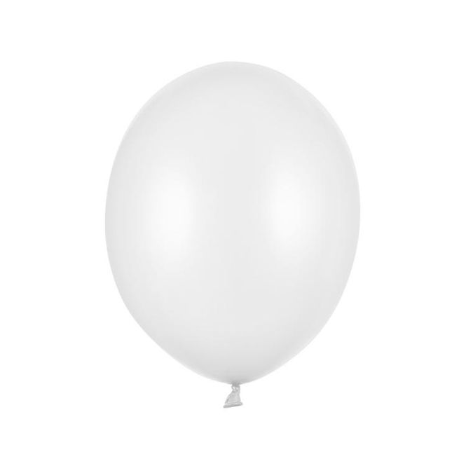 Hovedbilde Strong Balloons 27 cm Metallic Hvit  10 stk