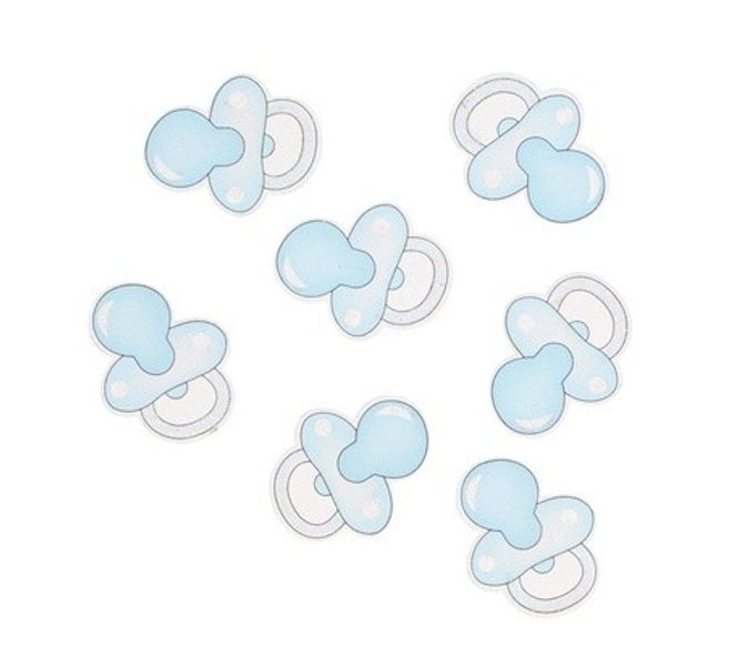 Hovedbilde Smokk Blå Klistremerke 12 stk.