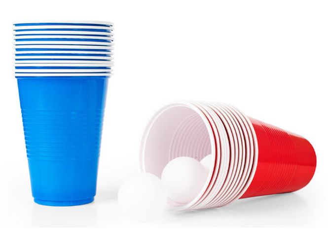 Hovedbilde Beerpong kit - sett med plastglass og baller