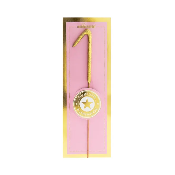 Hovedbilde Mini stjerneskudd tall 1  Wondercandle