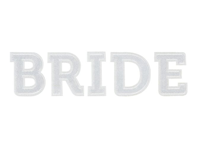 Hovedbilde Strykemerke BRIDE – 24 x 6 cm