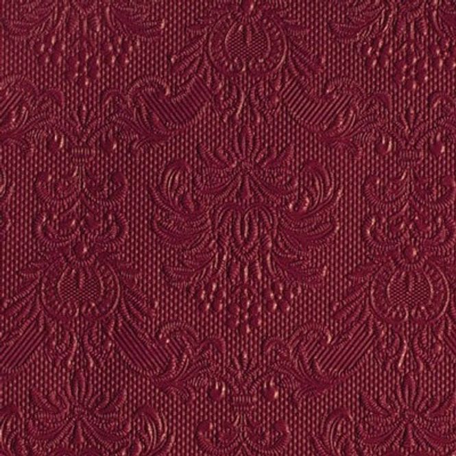 Hovedbilde Elegance Bordeaux Rød Kaffe Servietter