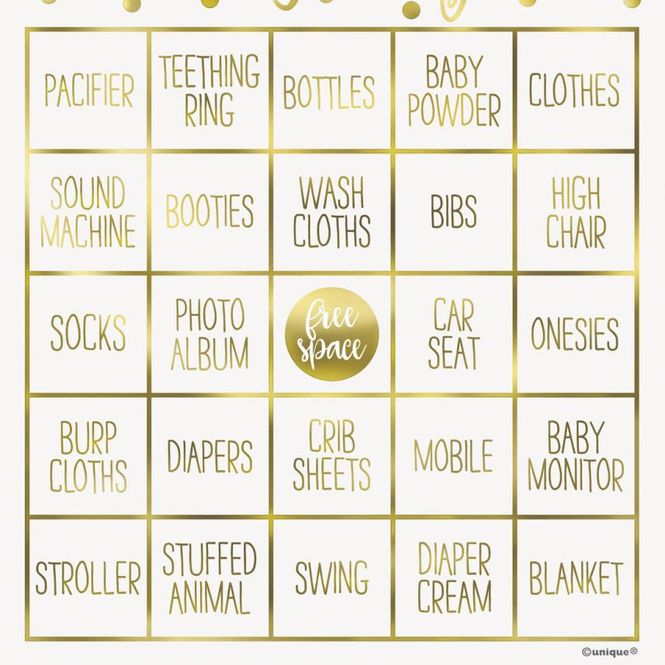 Hovedbilde Babyshower-bingo Hello Baby  for 8