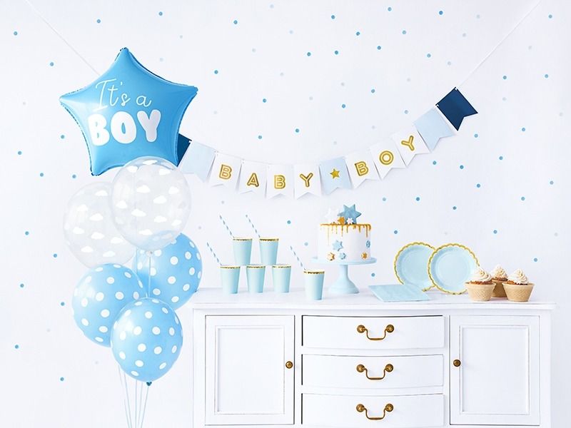 alt av dekorasjon og pynt til babyshower