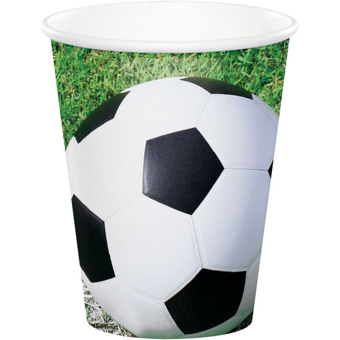 Hovedbilde Pappkopper Fotball 8 stk