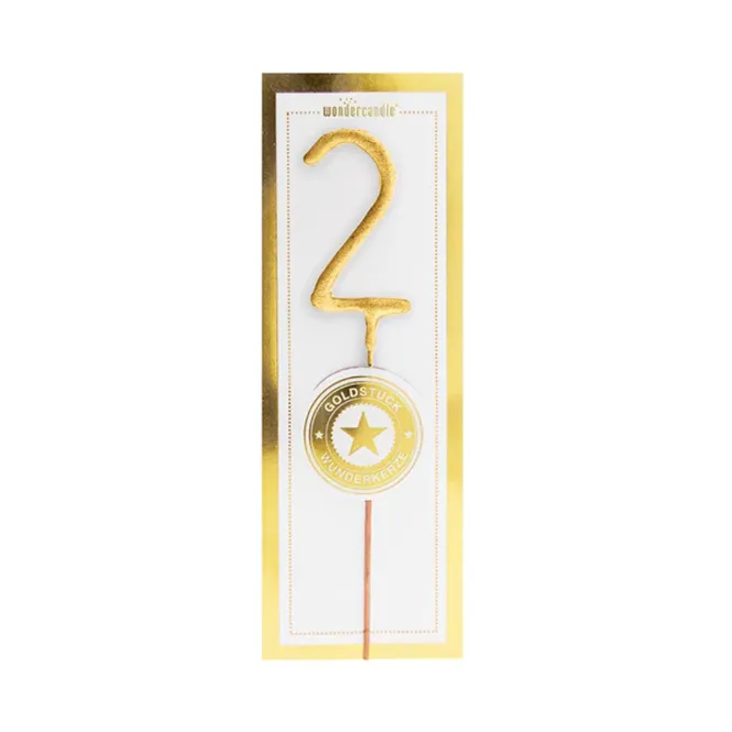 Hovedbilde Mini stjerneskudd tall 2  Wondercandle