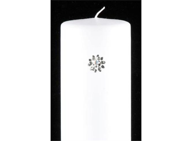 Hovedbilde Lysdekor Diamant-blomst 20 stk