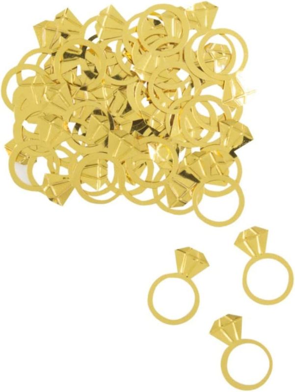 Konfetti Diamantringer - Gull