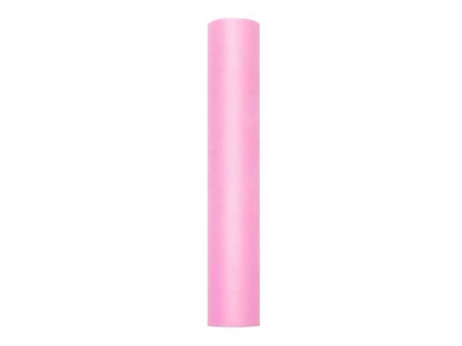 Hovedbilde Tyll lys rosa 0,3 x 9m