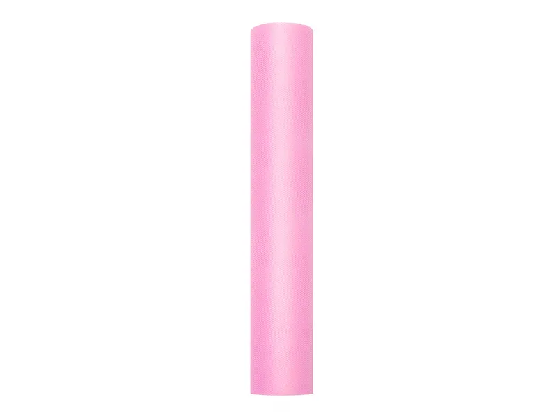 Tyll lys rosa 0,3 x 9m
