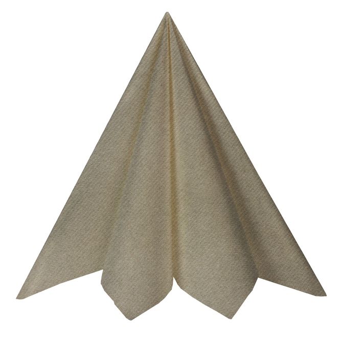 Hovedbilde Servietter Luksus Textile Touch - Beige Grå 20 ...
